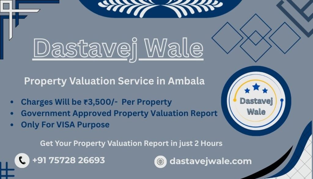 Property Valuation Service in Ambala