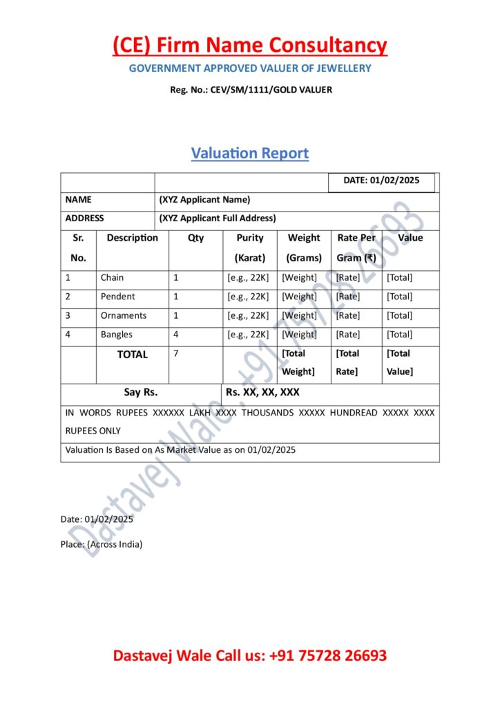 Gold Valuation Report Draft Copy - 2